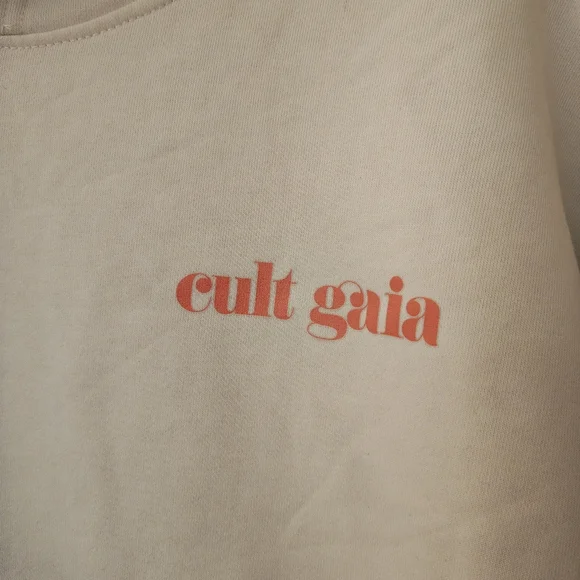 Cult Gaia Men's Cream Hoodie - Picture 4 of 15